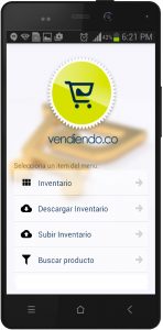App MOVIL de Inventarios Vendiendo.co
