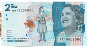 Identificar billetes falsos de 2000 pesos