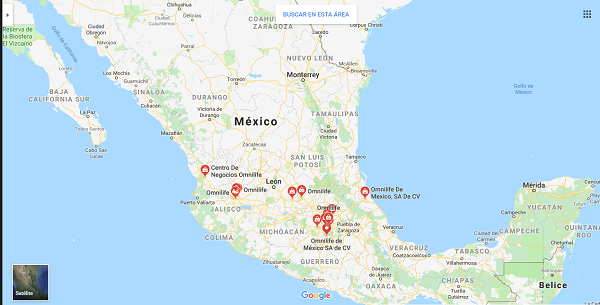 Tiendas Omnilife en México