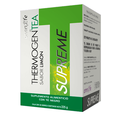 thermogen tea supreme productos omnilife colombia