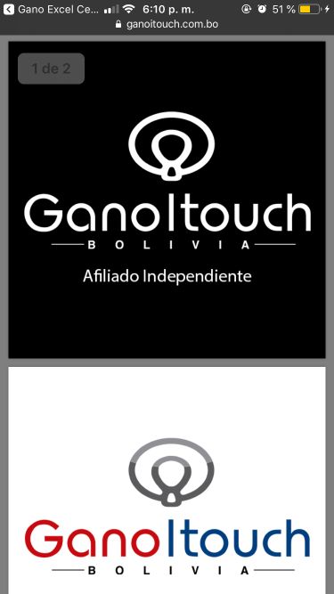 Logos para afiliados Gano iTouch